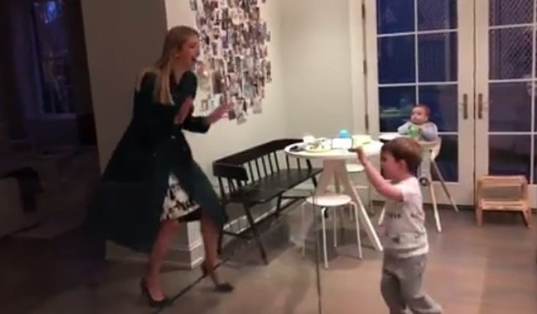Ivanka Dancing With Her Babies Upsets Liberals on Twitter