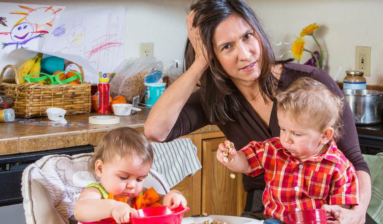 The Two-Child Juggle Struggle Is Real