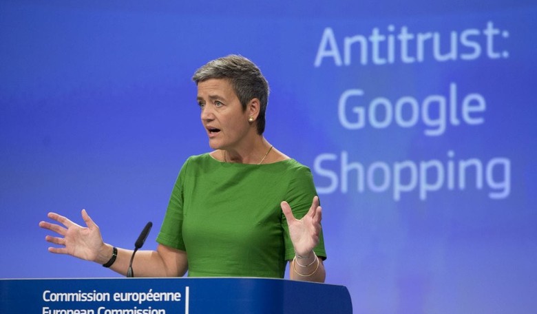 Google Slammed with $2.7 Billion Antitrust Fine by EU