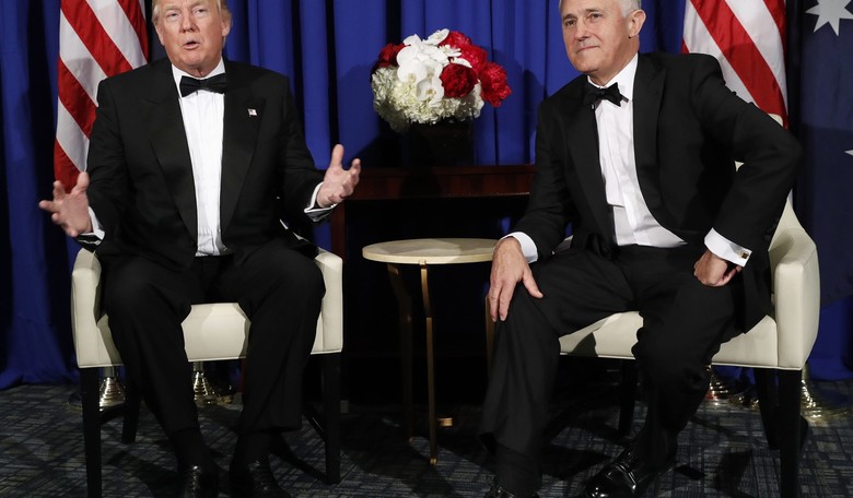The Australian Prime Minister Made Fun of Trump Behind Closed Doors