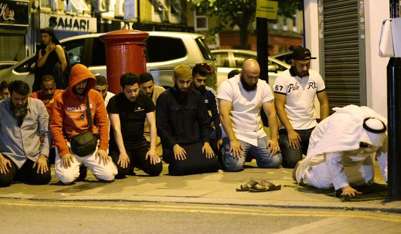 Van Plows Into Pedestrians Outside of Mosque in London