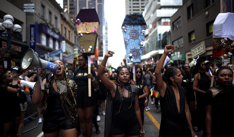 Black Lives Matter Halts Toronto Gay Pride Parade