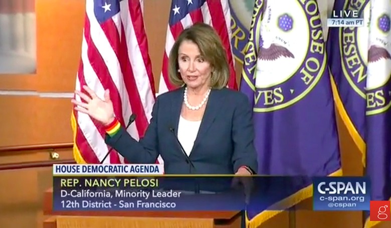 Pelosi Questions Trump's Mental Health, Then Shows Senility
