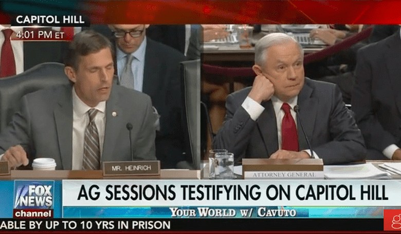 Dem Senator Tells Jeff Sessions That He's 'Impeding' the Investigation