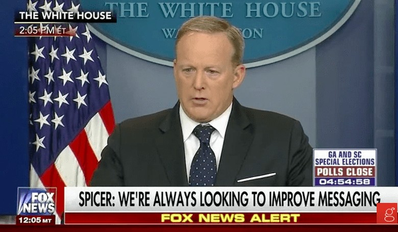 Sean Spicer Thinks the Administration Has 'Done a Very Good Job' With Press Availability