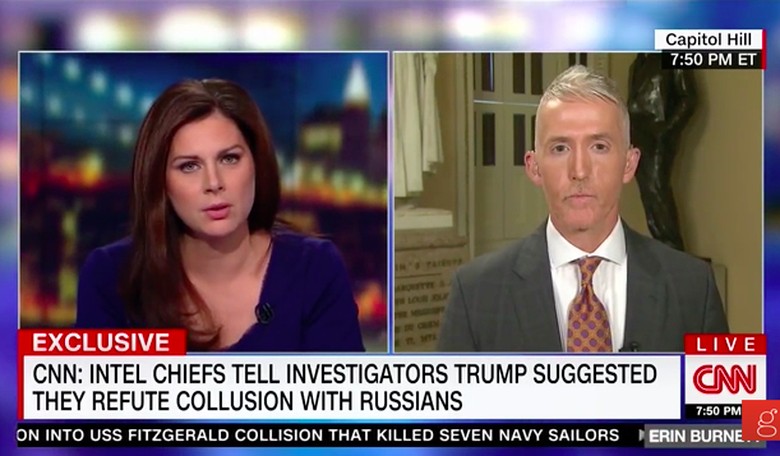 Trey Gowdy Thinks That Leaked Info, and the Media Publishing It, Endangers Congress' Ability to Conduct Investigations
