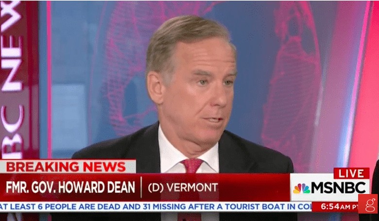 Howard Dean: 'I'm Nervous' That Justice Kennedy Might Retire