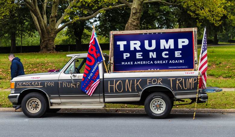Shots Fired at Truck Flying 'Make America Great Again' Flag in Indiana