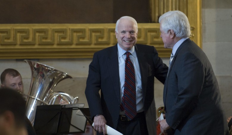 Schumer: McCain Ranks as Great as Ted Kennedy