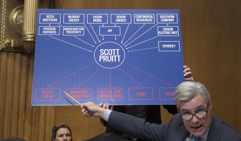 Petty? Environmentalist Senator Tries to Disbar Trump EPA Head Scott Pruitt