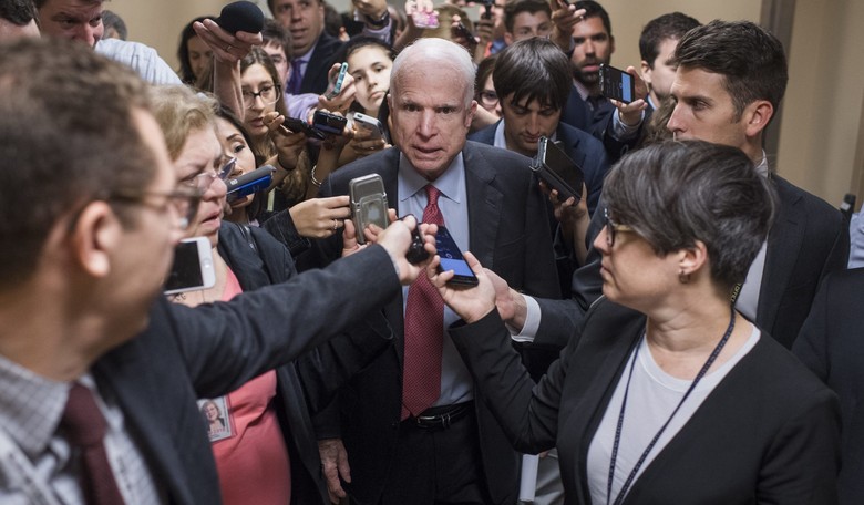 McCain: 'Unfortunately for My Sparring Partners in Congress, I'll be Back Soon'