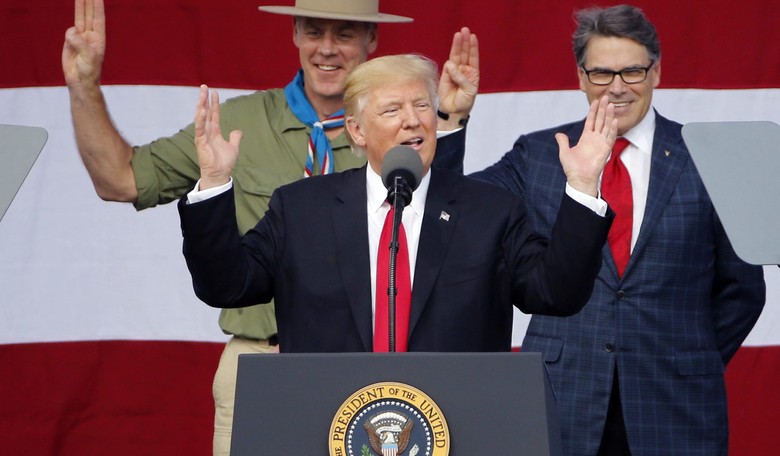Open Letter to Trump: Your Boy Scout Jamboree Speech Violated the Scout Law