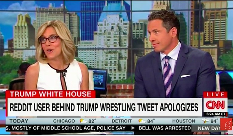 CNN Boasts About Uncovering the Trump Wrestling Video Creator
