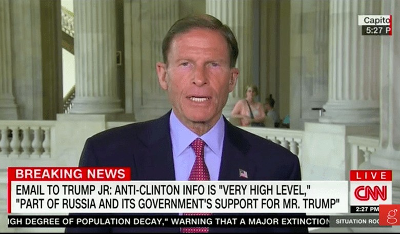 Dem Senator Admits He Has Zero Evidence for the Allegations He's Saying