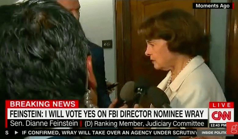 Dem Senators Commit to Voting for Trump's FBI Director