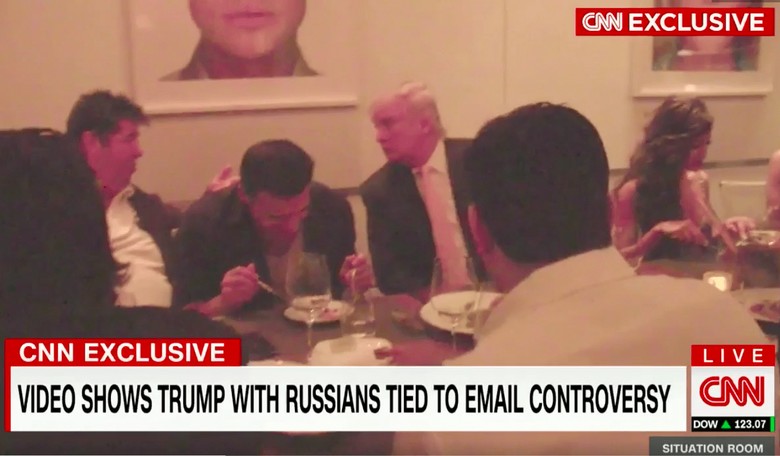 CNN Is So Excited That They Have Video of Trump Meeting With a Russian Pop Star's Family
