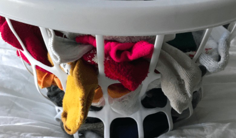 The Mystery Sock Basket Is Destroying My Calm