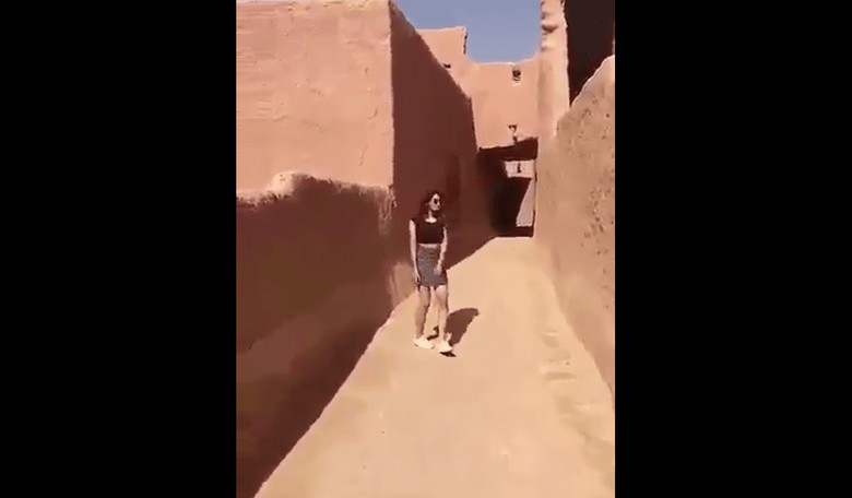 Saudi Woman's Miniskirt and Crop Top Spark Calls for Her Arrest