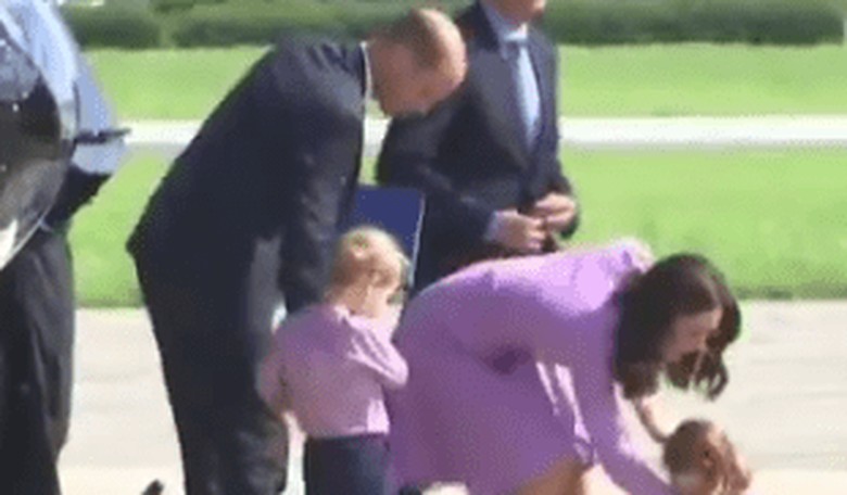 Kate Middleton Handles Princess Charlotte's Tantrum Like a Boss