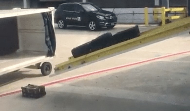 United Airlines Doesn't Want You to See How They Treat Luggage...