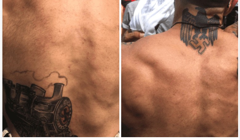 Fans Demand That Cleveland Indians Remove Fan with Nazi Tattoos after Father's Tweet