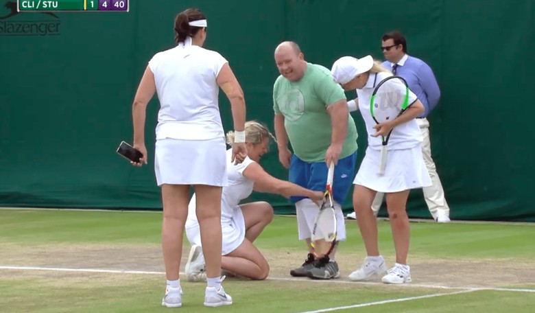 Mouthy Fan Is Served a Skirt at Stuffy Wimbledon and Hilarity Ensues