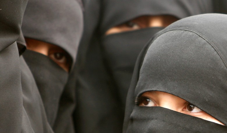 Ladies' Home Jihad: Burqa Cover Model Graces Magazine Telling Women to Grab Grenades