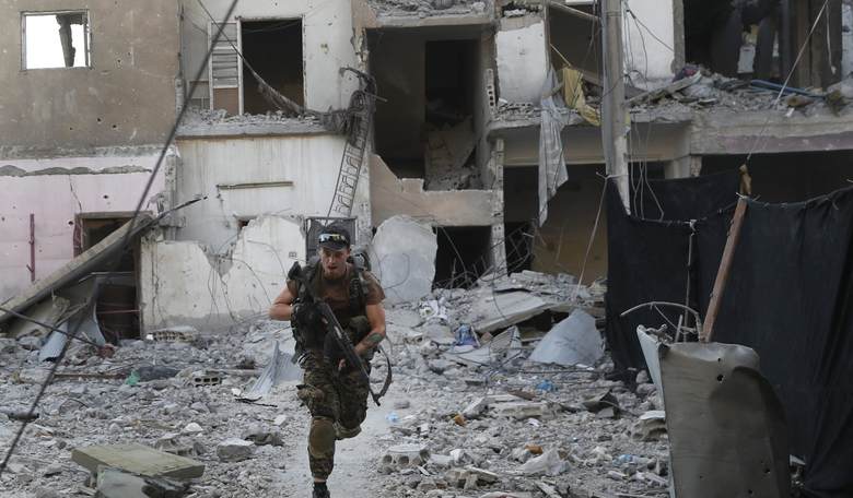 Female ISIS Bomber Embeds with Civilians Fleeing Raqqa