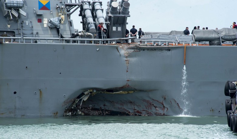 Naval Collisions Not a Funding Issue, Admiral Tells Senate