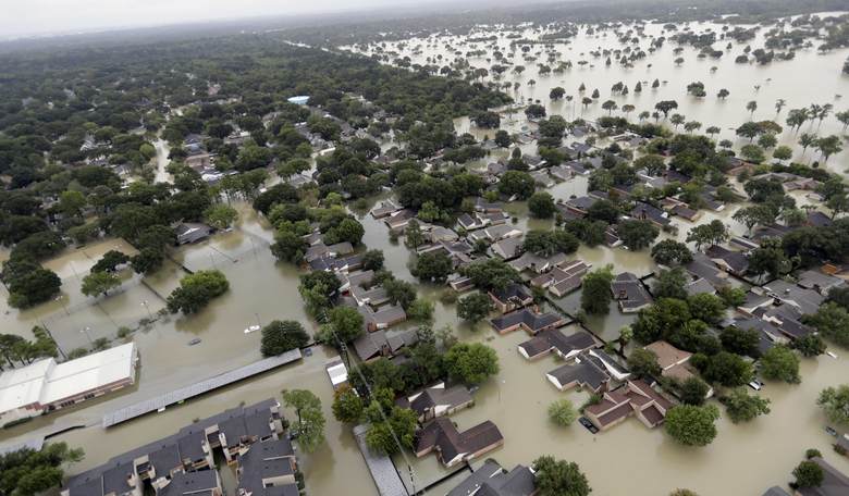 Devastating Footage of Harvey's Biblical Flooding