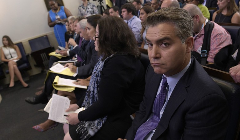 Jim Acosta, Racist Apologist for White Privilege
