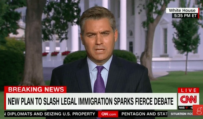 CNN's Acosta: Trump's Admin Bashes 'the Muslims, the Mexicans, and the Media'