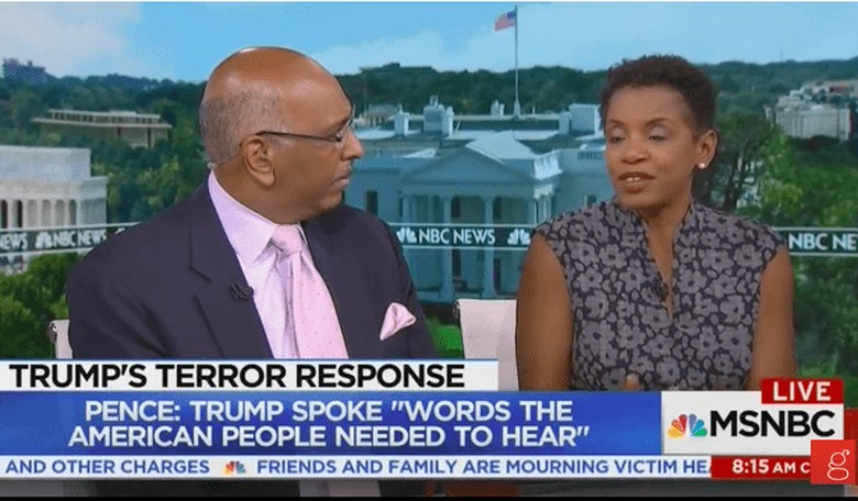 MSNBC Contributor Says the Neo-Nazis Killed Someone 'on Behalf of President Trump'