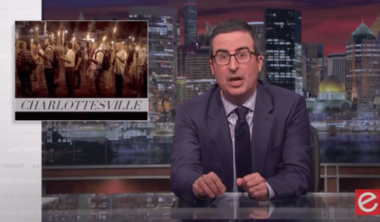 John Oliver Wanted Trump to Call Out the Neo-Nazis by Name