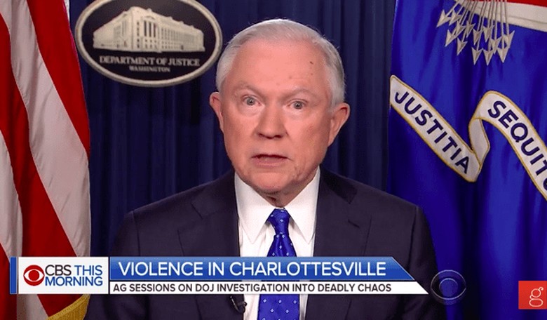 Sessions Won't Say If His Home State Should Take Down Confederate Statues