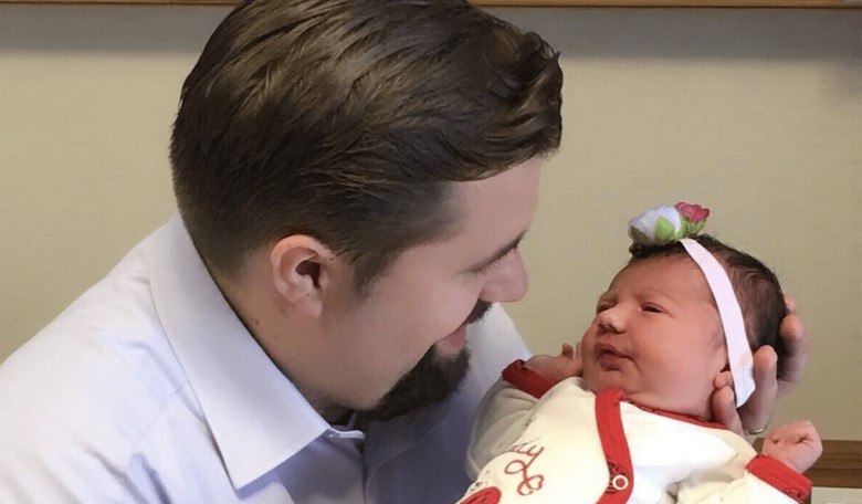 Dad Diary: 'Who Is This Little Guest in My Home?'