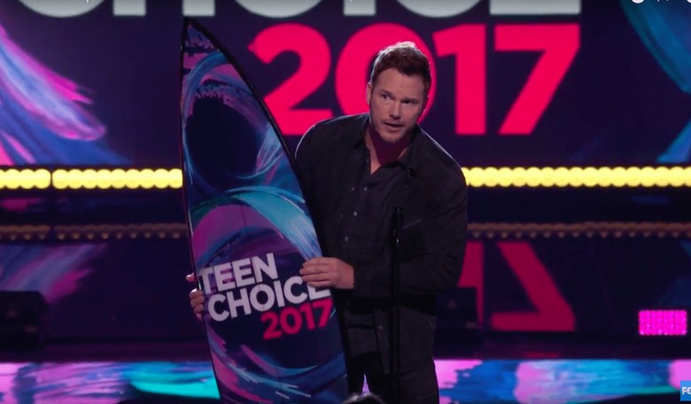 Chris Pratt Praises Jesus Christ at the Teen Choice Awards