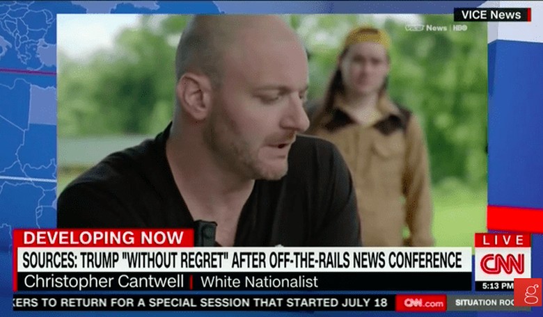 This White Nationalist Says He Hopes for a Leader More Racist Than Donald Trump