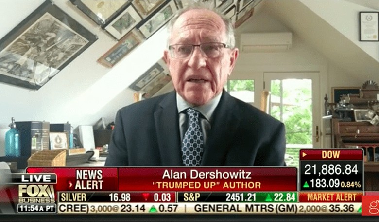 Alan Dershowitz Calls Antifa 'Anti-American,' 'Anti-Free Speech,' and 'Hard Left'