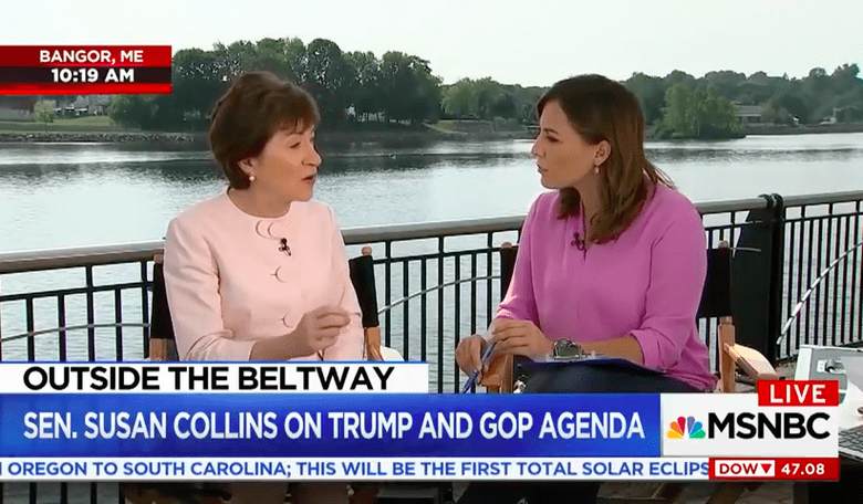 GOP Senator Says She's Unsure if Trump Will Be the Republican Nominee in 2020
