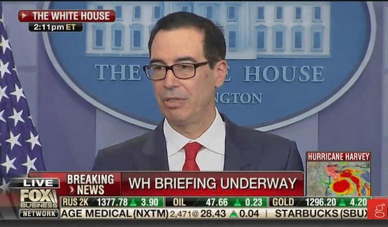Treasury Secretary Mnuchin: 'Under No Circumstances Was I Going to Resign' Over Charlottesville