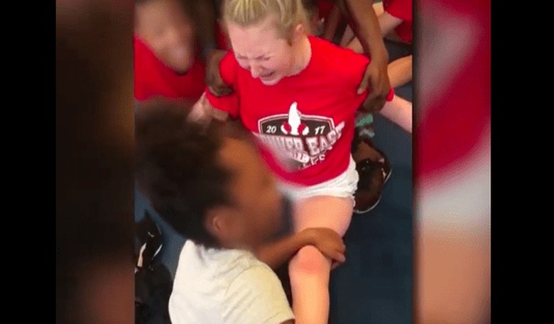 Horrifying Video of Colorado Cheerleaders Being Forced to Do Painful Splits