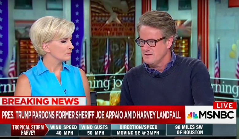 Scarborough: Arpaio Pardon Will Be Included in 'Articles of Impeachment' Against Trump