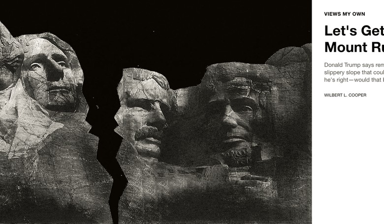 VICE Magazine Tweet Calls for Blowing Up Mount Rushmore