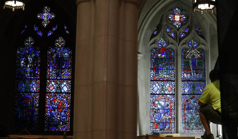 They're Coming Down: National Cathedral to Remove Historic Jackson-Lee Windows