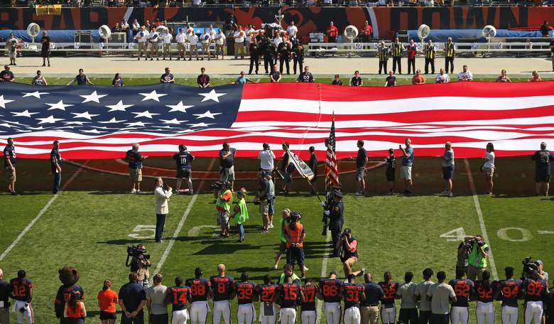Pittsburgh Steelers Team (Except 1) Boycotts National Anthem in Protest Against Trump