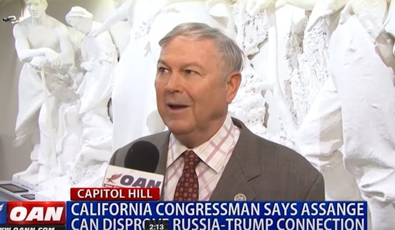 Rohrabacher: Assange Has 'Absolute Proof' of Who Gave Him DNC Emails—and It Ain't the Russians