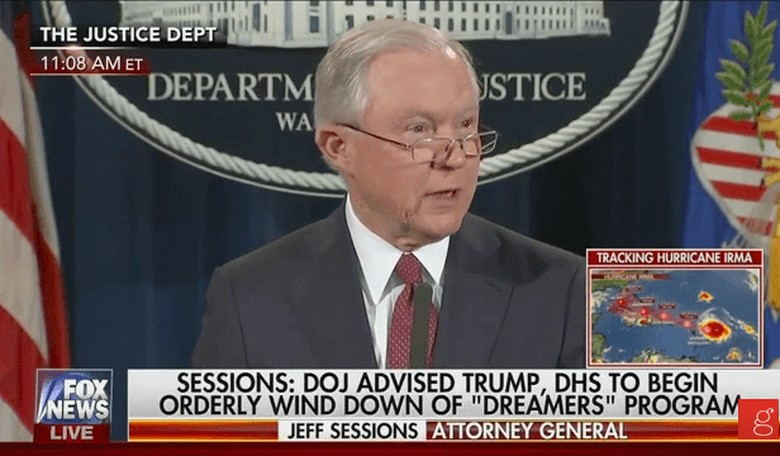 Sessions Thinks the Compassionate Thing to Do Is to Kick Out DACA Recipients
