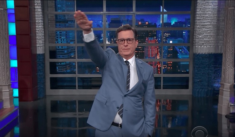 Stephen Colbert Gave a Nazi Salute...