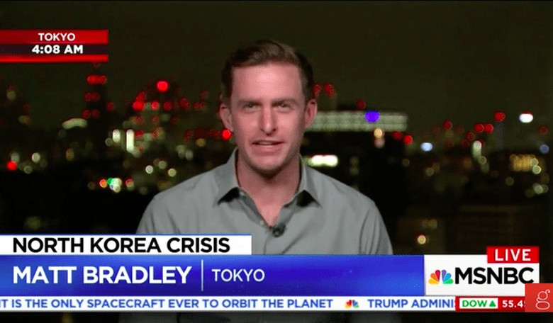 MSNBC Says the Japanese Blame Trump for the North Korean Crisis